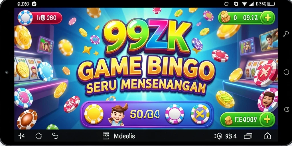 Screenshot gameplay 999ZK dengan suasana Bingo yang seru.