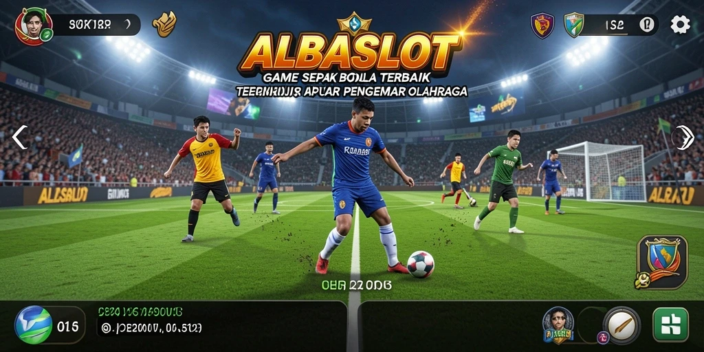 Tampilan gameplay ALBASLOT yang menakjubkan dan realistis.