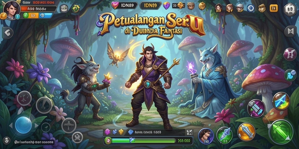 Tampilan gameplay IDN89 yang menarik dan penuh aksi.