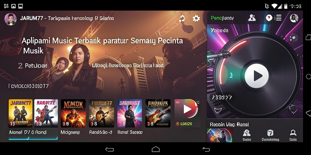 Tampilan gameplay JARUM77 yang menarik dengan berbagai fitur interaktif.