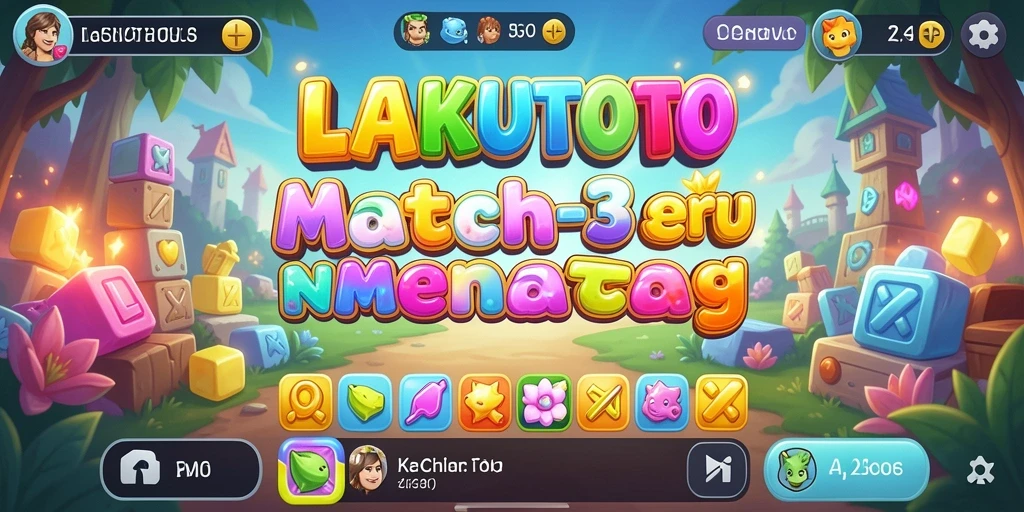 Tampilan menarik dari gameplay seru LAKUTOTO.