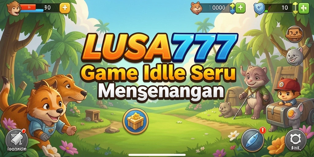 Tampilan gameplay seru dalam LUSA777 dengan elemen Idle yang menarik.