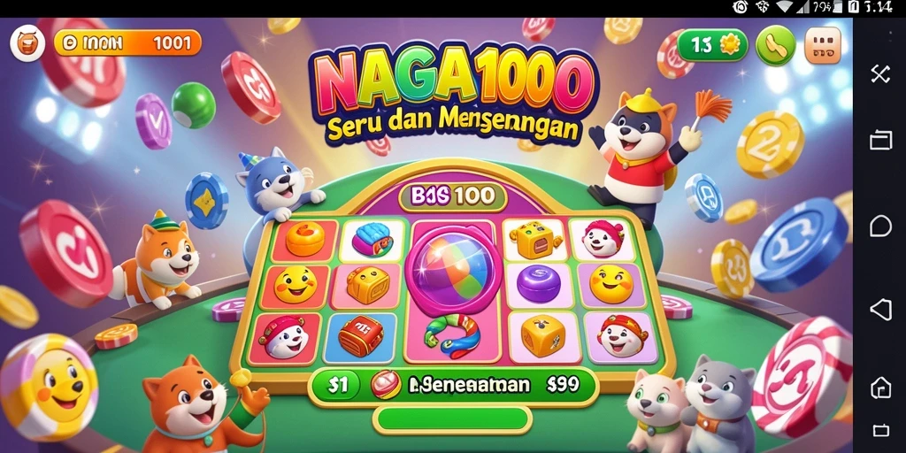 Tampilan gameplay seru Bingo di NAGA1001.
