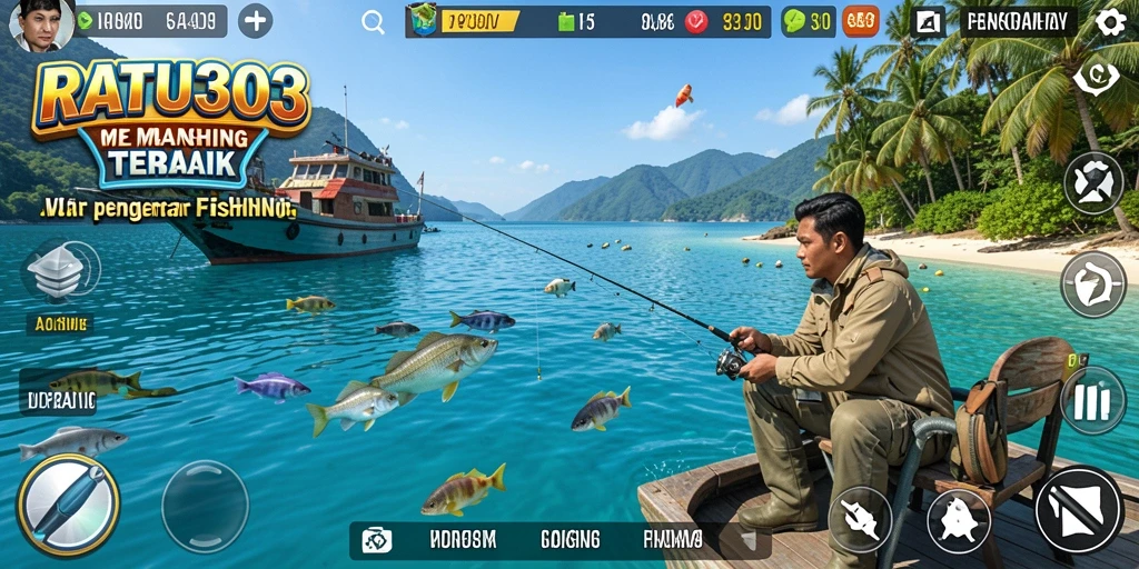 Gameplay menarik dari RATU303 dengan pengalaman memancing seru.