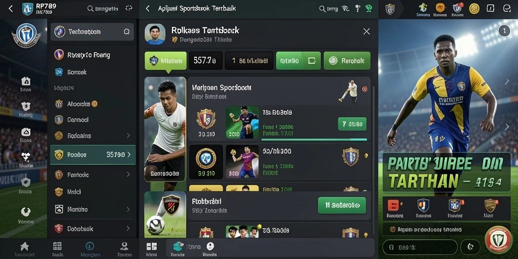 Tampilan gameplay RR789 menampilkan taruhan olahraga yang mengasyikkan.