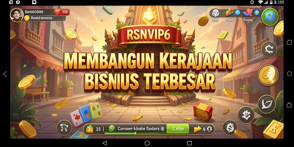 Tampilan gameplay RSNVIP6 yang seru dan menantang.