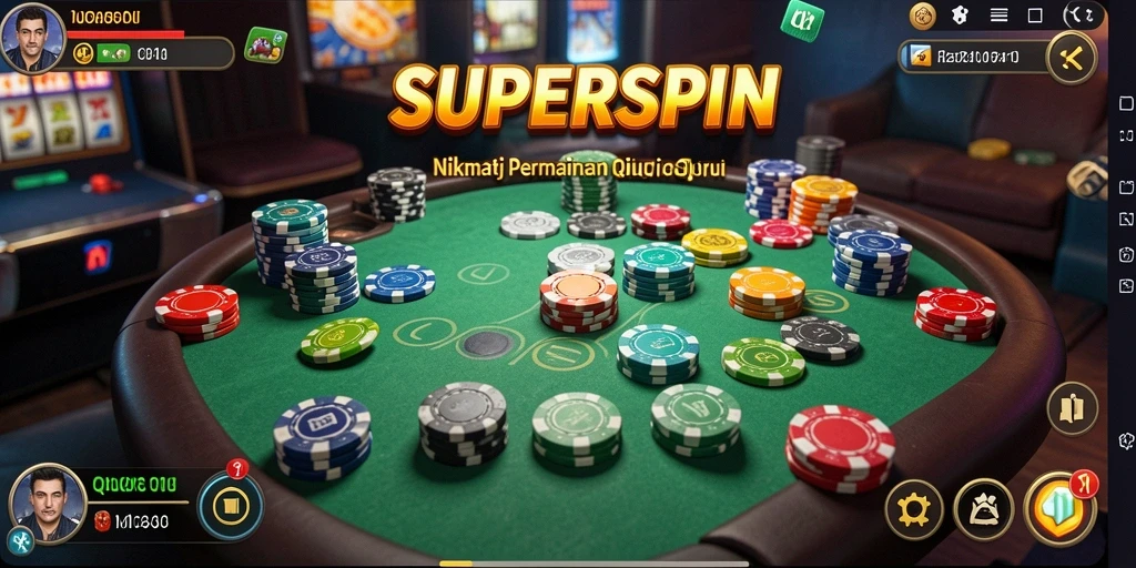 Tampilan gameplay QiuQiu yang menarik dan dinamis.
