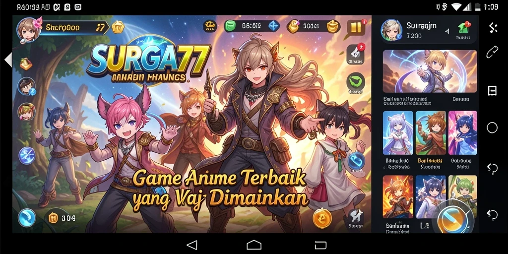Tampilan gameplay SURGA77 yang memukau dan mendebarkan.