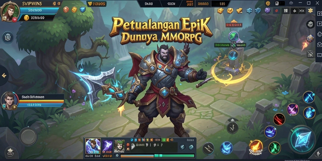Tangkapan layar gameplay menampilkan petualangan mendebarkan di SVIPWINS.