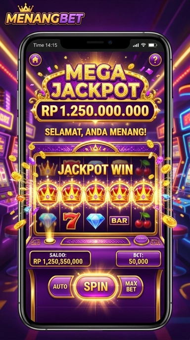Screenshot aplikasi menangbet menunjukkan fitur-fitur unggulan.